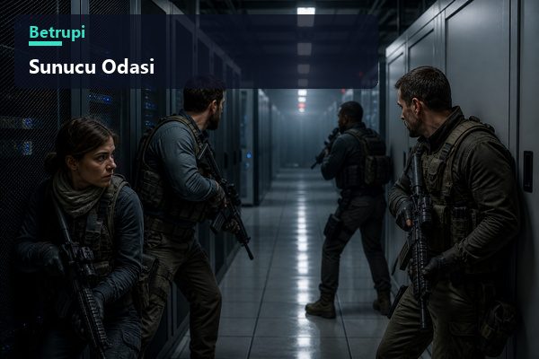 Sunucu Odası modunda koridor savunmasına hazırlanan dört oyuncu